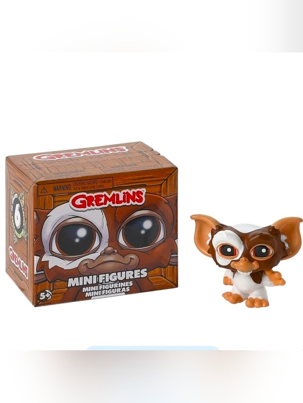 Gremlins Gizmo Mini Figure Collectible - Brown & White